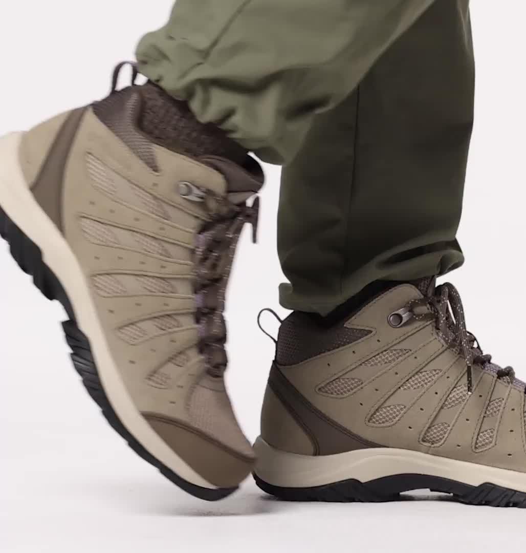 thumbnail image 2 of Columbia Women's Redmond III Mid Waterproof Hiking Boots - Ankle High Outdoor Shoes 2 of 14