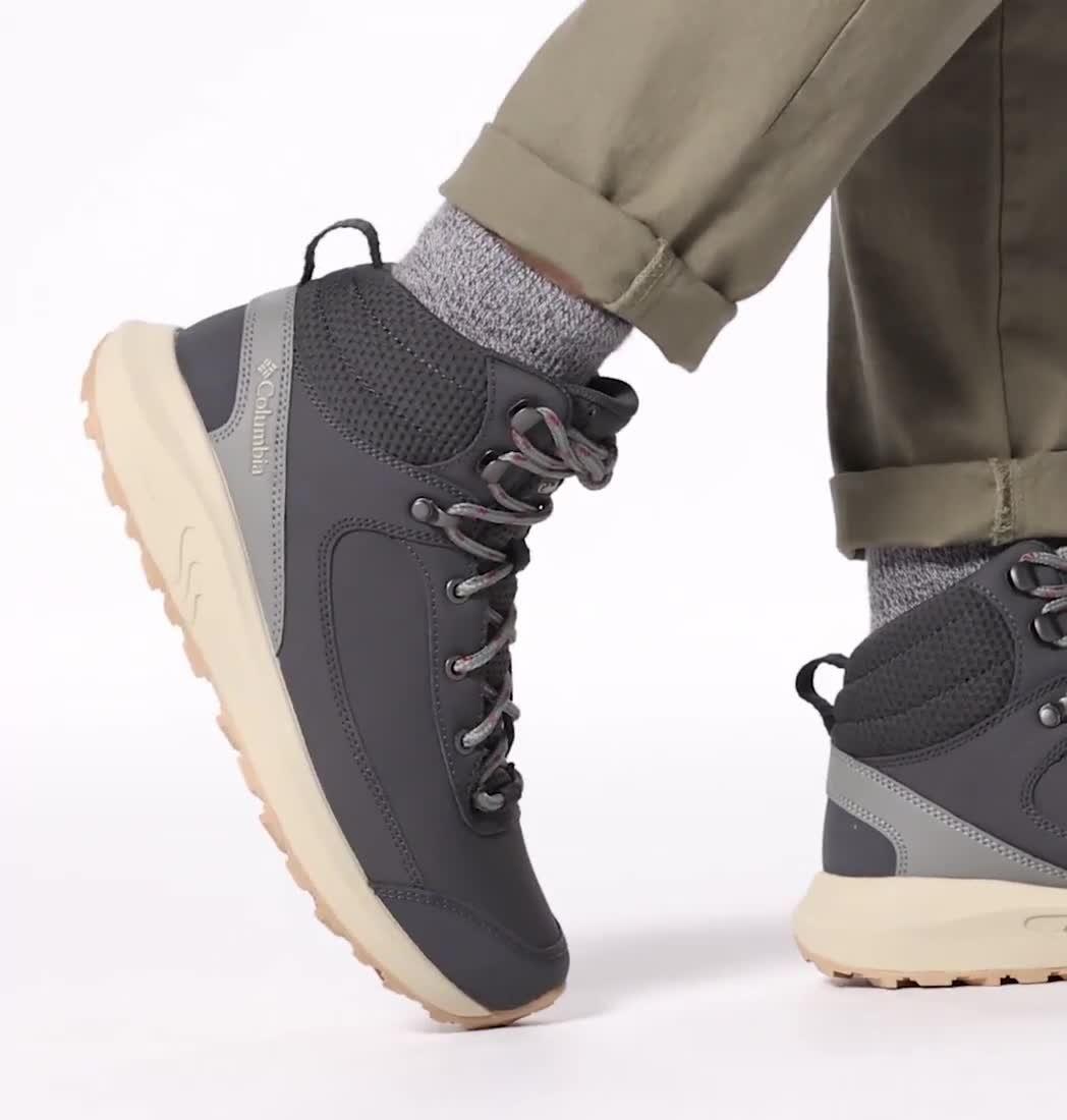 Women's Trailstorm Peak Mid Shoe, Color: Shark, Sedona Sage