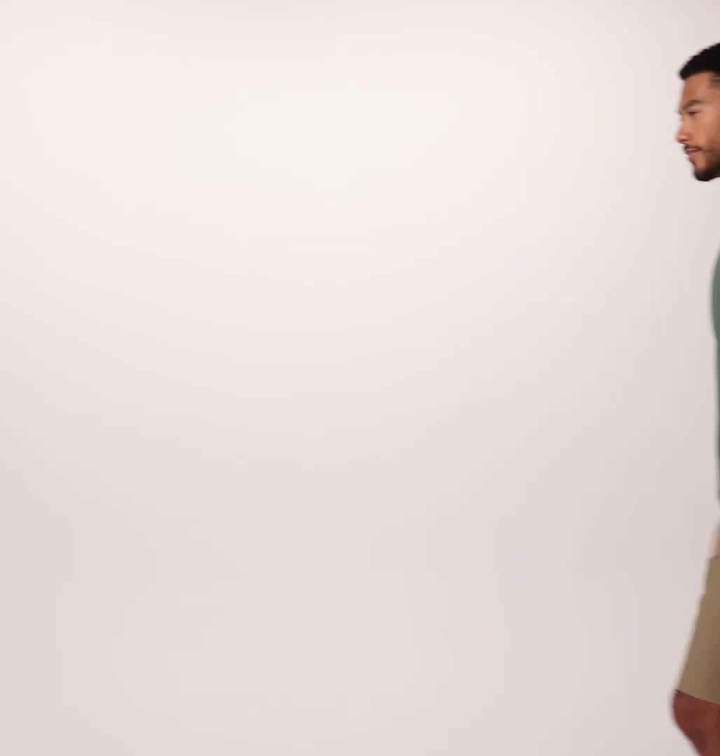 Men's Thistletown Hills Short Sleeve Shirt, Color: Stone Green Heather