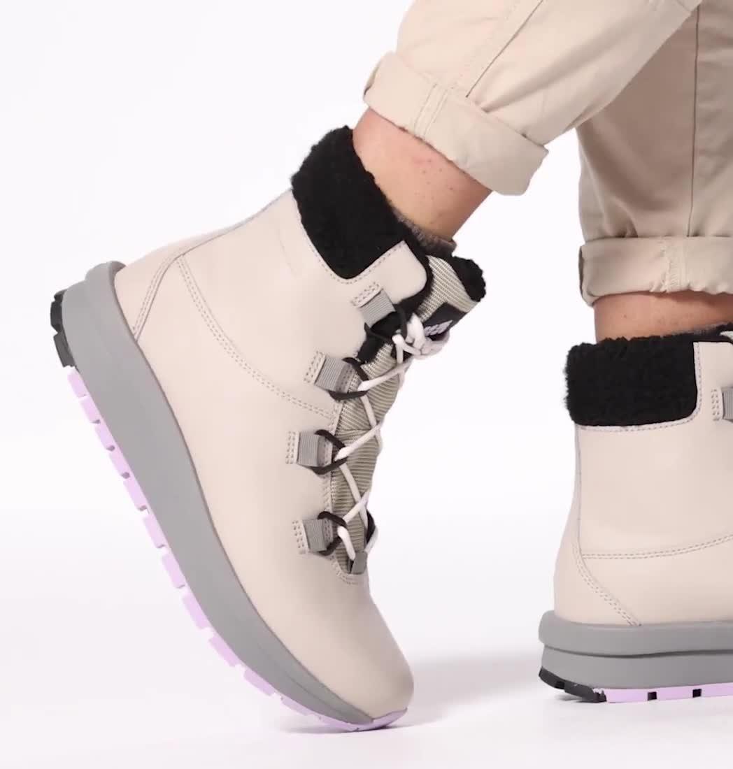 Women's Moritza Omni-Heat Waterproof Winter Boot, Color: Light Clay, Morning Mist