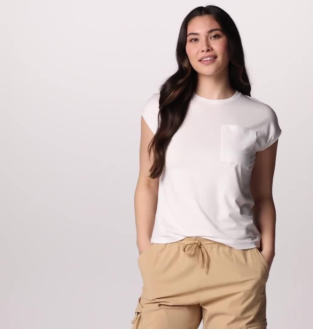 Women's Boundless Trek Technical T-Shirt, Color: White