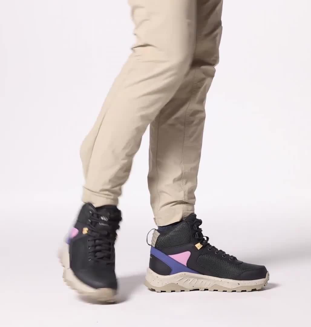 Women's Trailstorm Ascend Mid Waterproof Shoe, Color: Shark, Cosmos