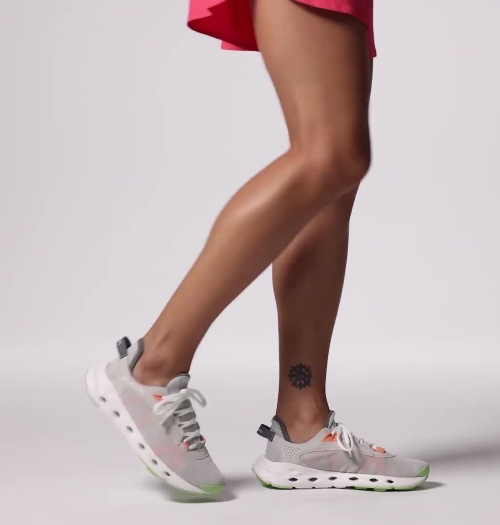 Women's Drainmaker XTR Water Shoe, Color: Grey Ice, Sage Leaf