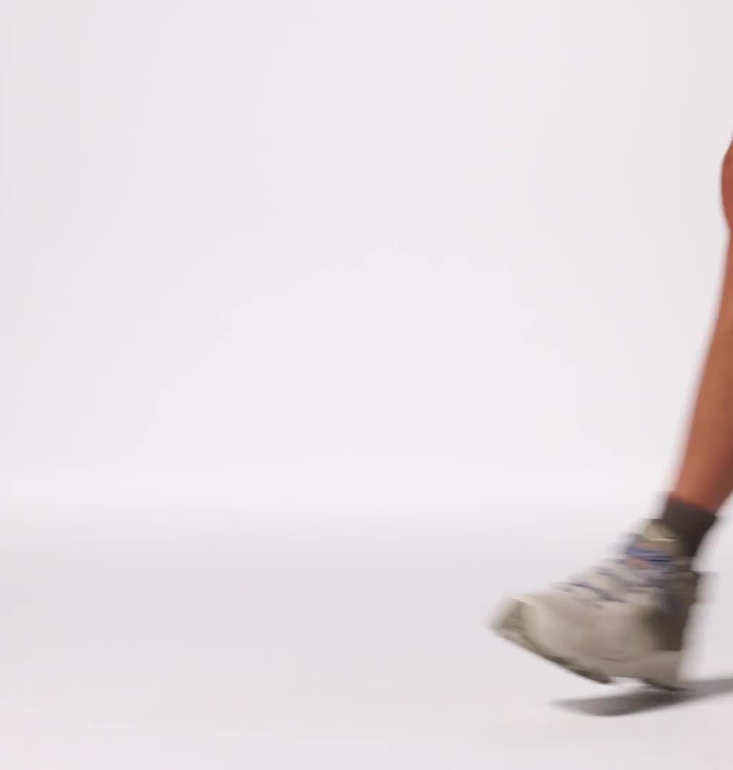 Women's Peakfreak Hera Mid OutDry Hiking Boot, Color: Dark Stone, Apricot Fizz