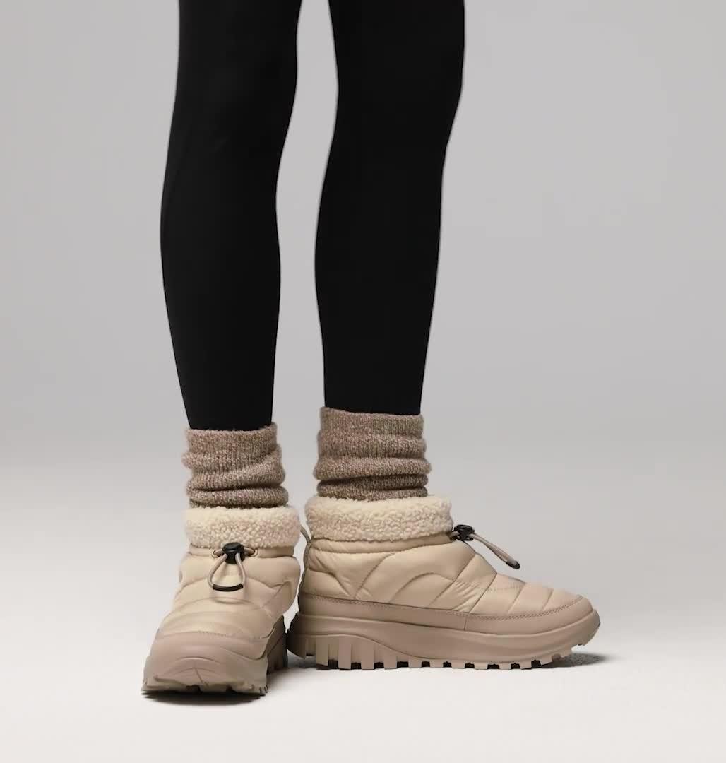 Women's Snowtrot Shorty Winter Boot, Color: Ancient Fossil, Oxford Tan