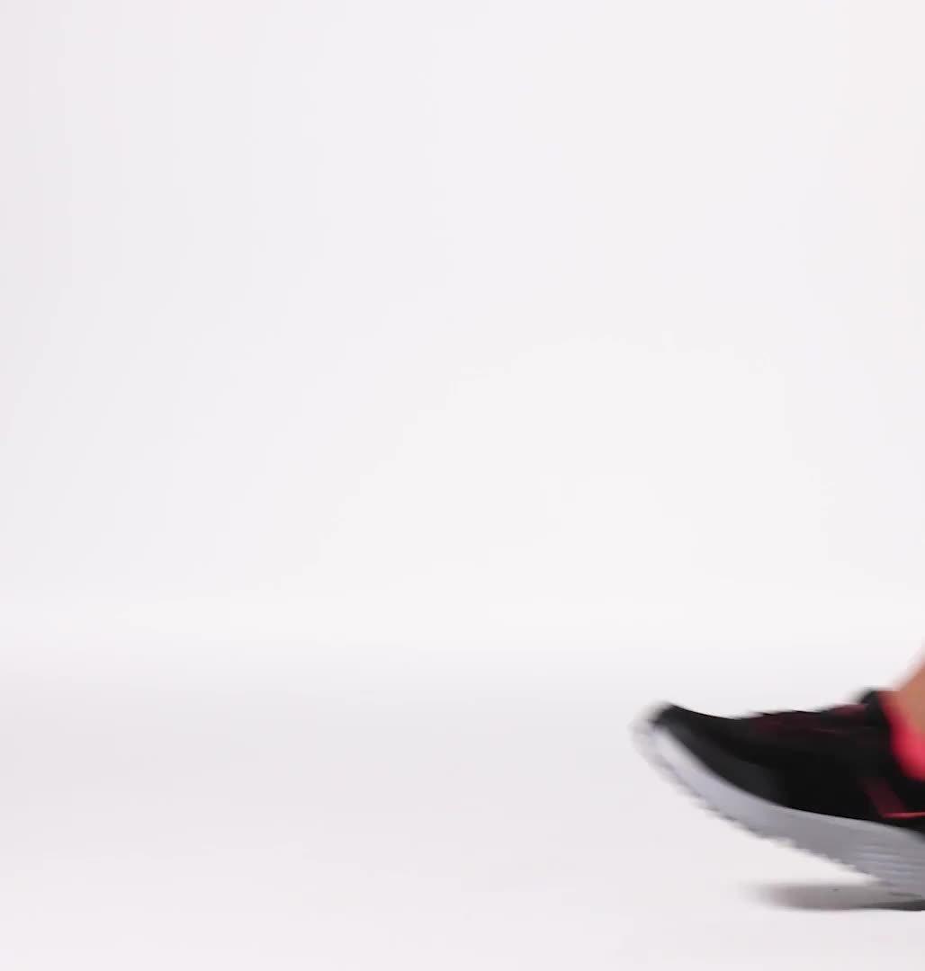 Zapatilla de senderismo Vertisol Trail para mujer, Color: Black, Salmon Rose