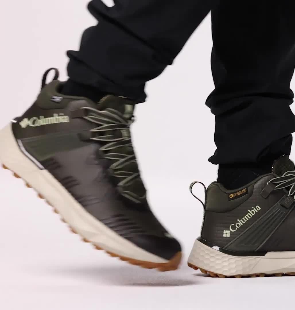 Men's Facet 75 Equinox OutDry Hiking Shoe, Color: Deep Olive, Smokey Sage