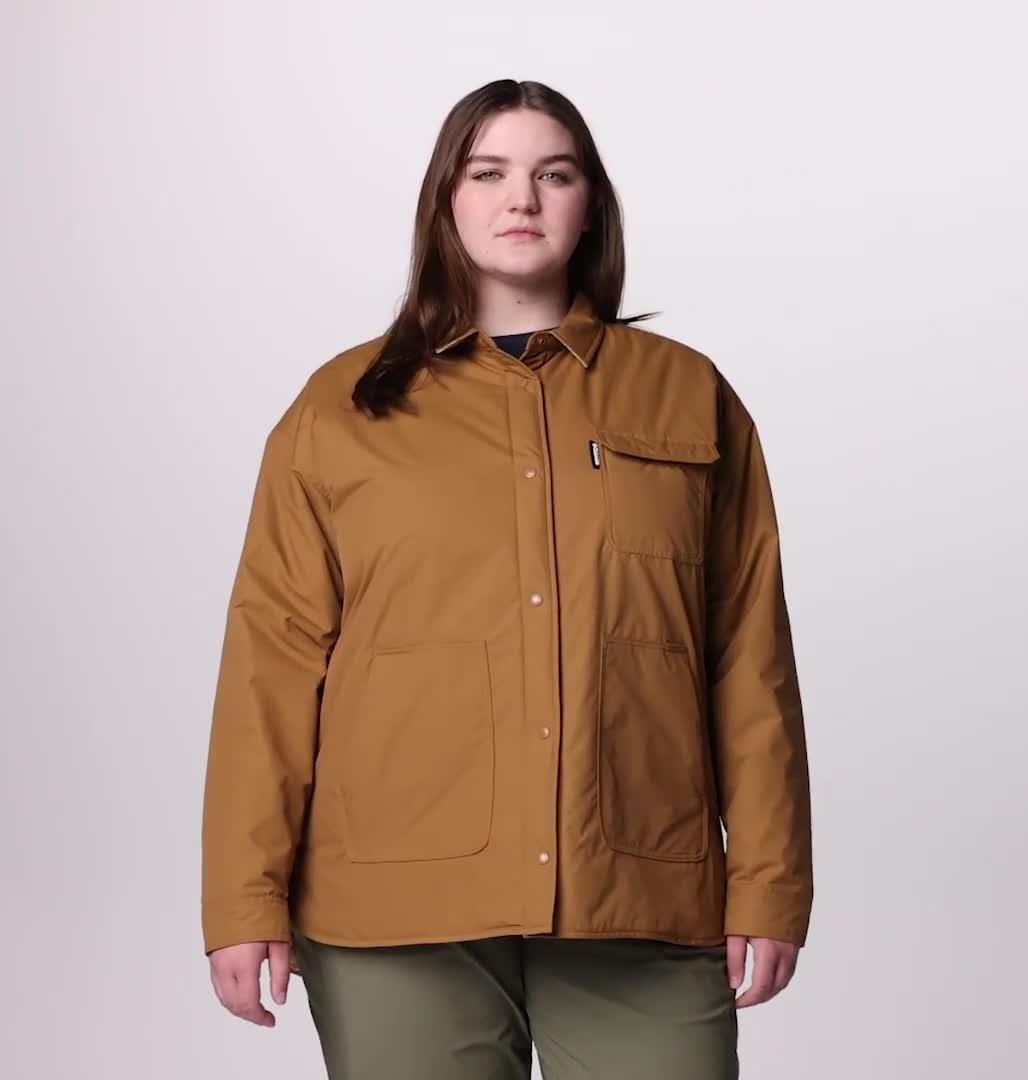 Women's Longhorn Ridge Reversible Shirt Jacket - Plus Size | Columbia