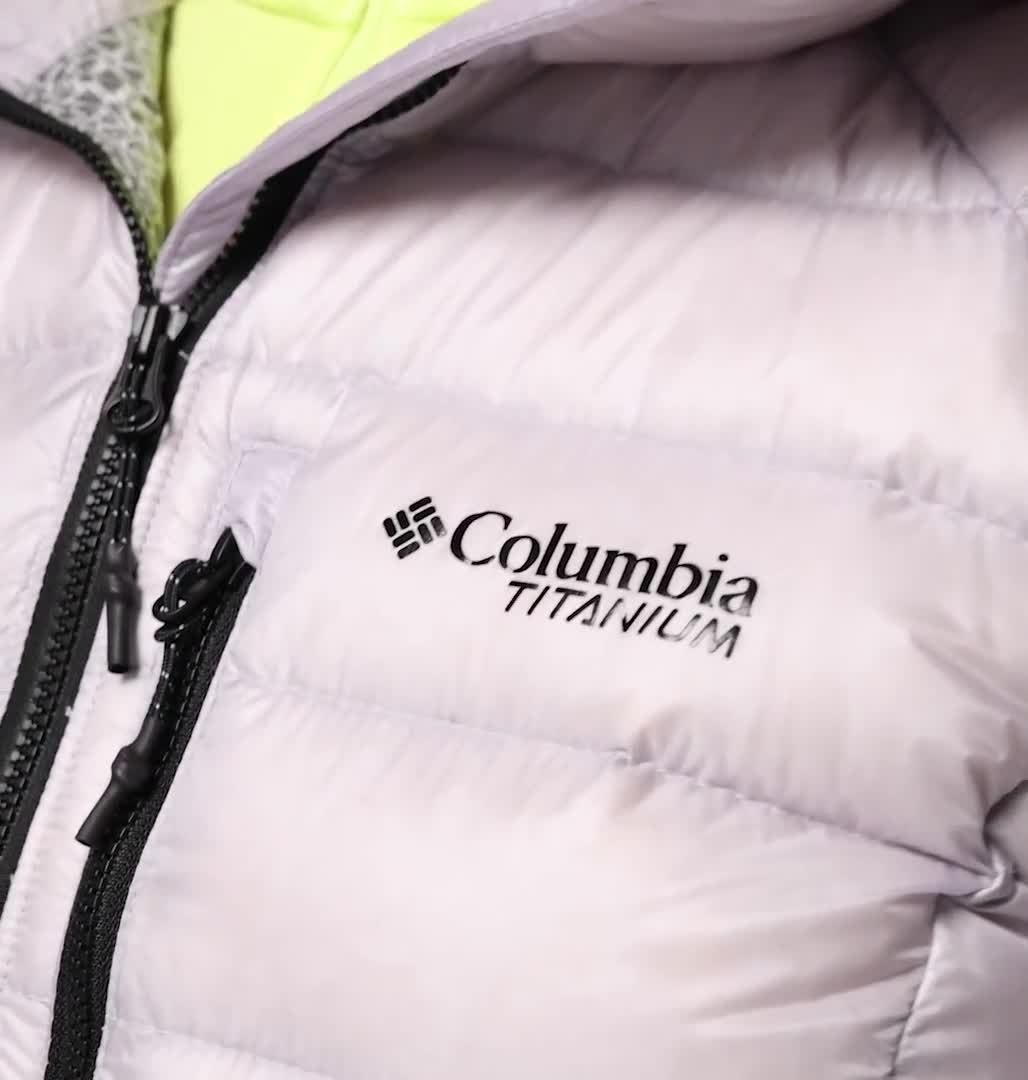 Women's Arctic Crest Down Hooded Jacket | Columbia