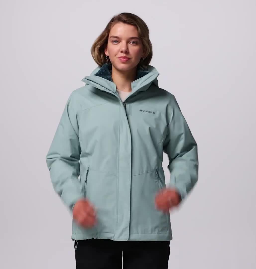 Women's Bugaboo III 3-in-1 Waterproof Jacket, Color: Crushed Blue