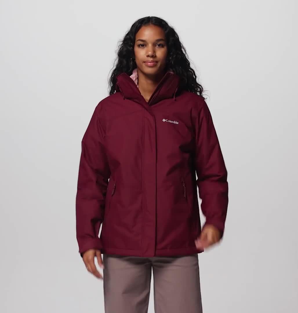 Women's Bugaboo III Fleece Interchange Jacket, Color: Rich Wine