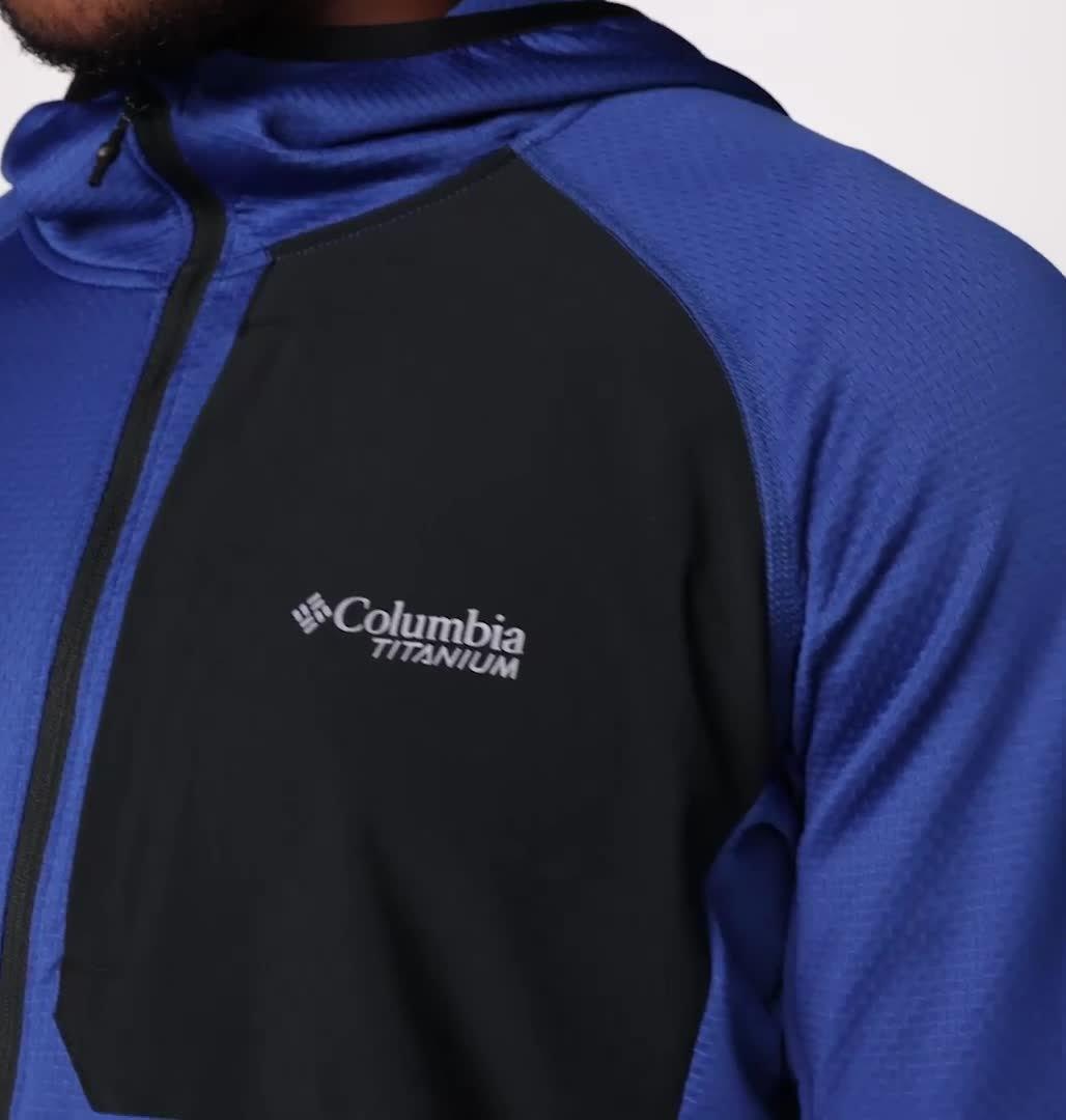 Men's Triple Canyon Grid II Fleece Hooded Full Zip Jacket | Columbia