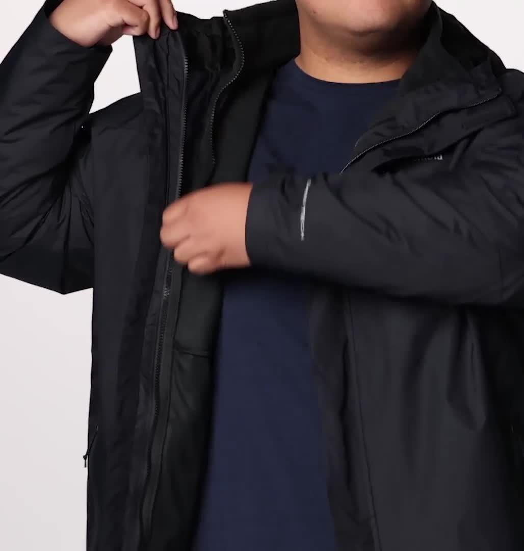 MYYLY Giacca Softshell Da Uomo 3 In 1 Per Attack Titan, Impermeabile, Foderata In Pile, Antivento Rimovibile, Termica, Calda, Per Sci, Montagna