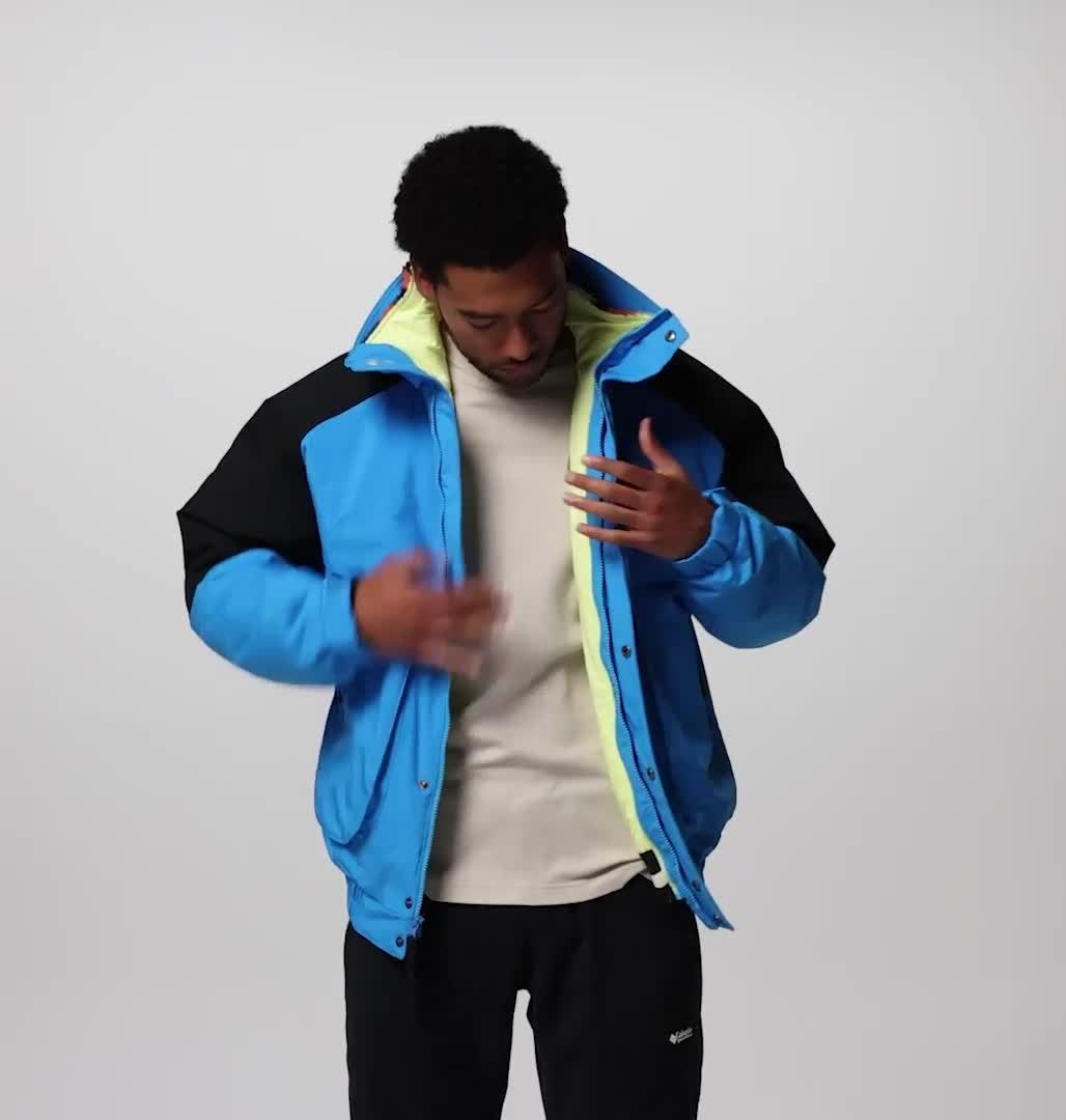 Powderkeg II Remastered 3-In-1 wasserdichte isolierte Jacke für Unisex, Color: Compass Blue, Black