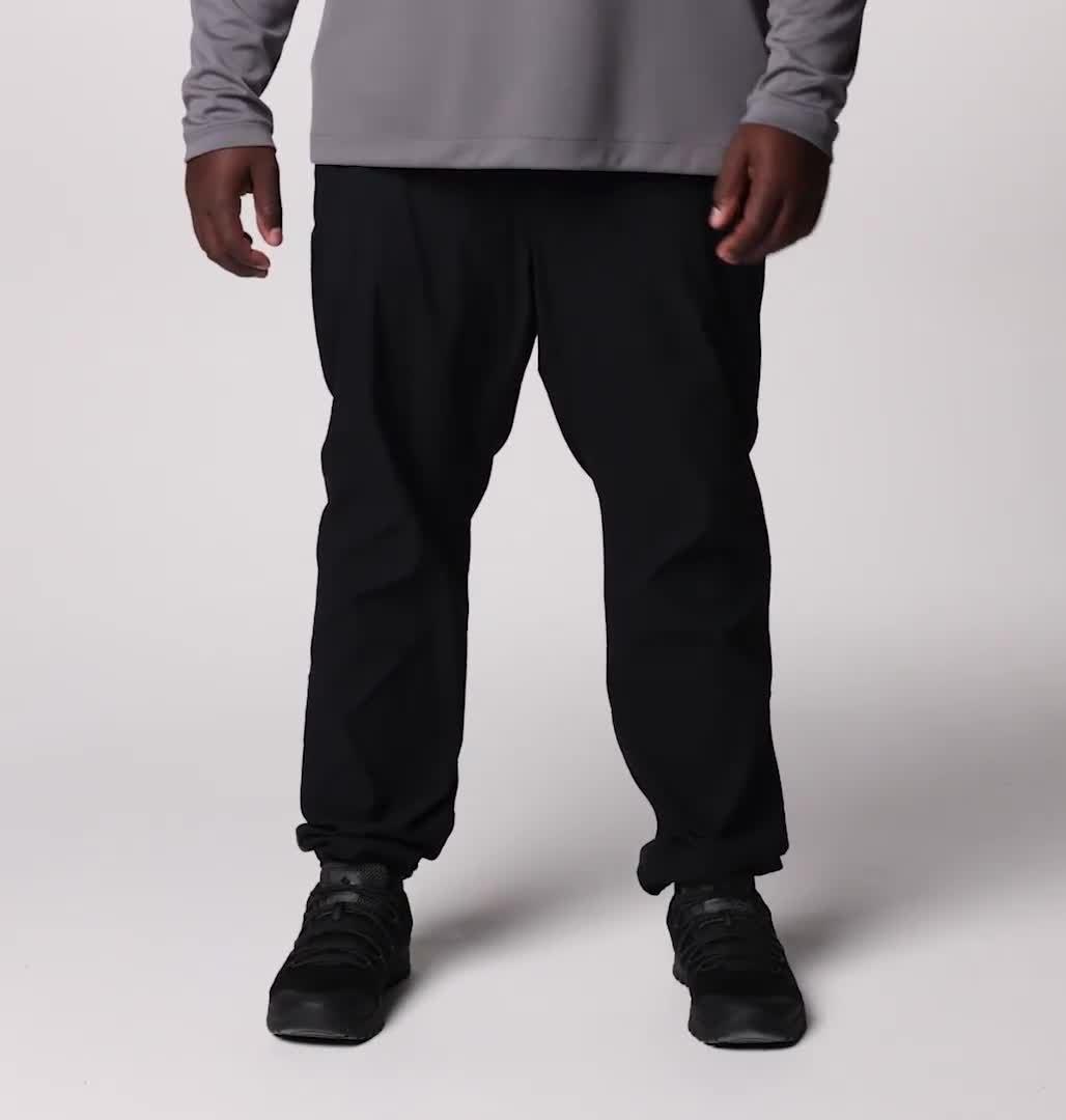 Men's Black Mesa Woven Pants II - Big | Columbia