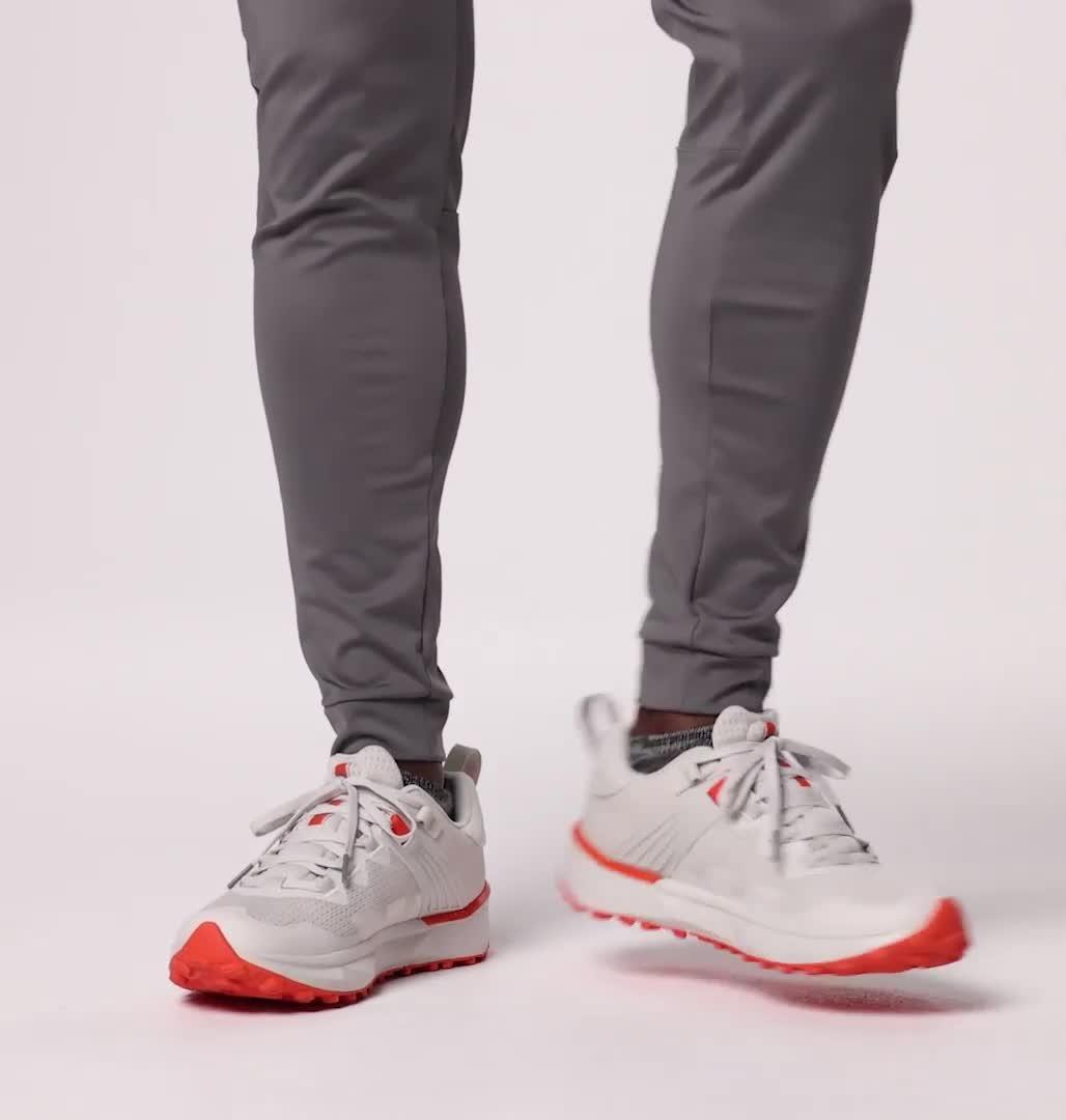 Men's Facet 75 II Outdry Hiking Shoe, Color: Moonstone, Red Quartz