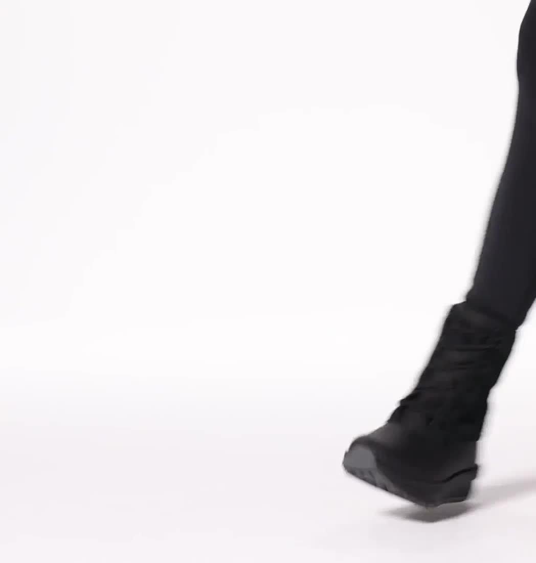 Botas de nieve impermeables Moritza Shield II Omni-Heat para mujer, Color: Black, Graphite