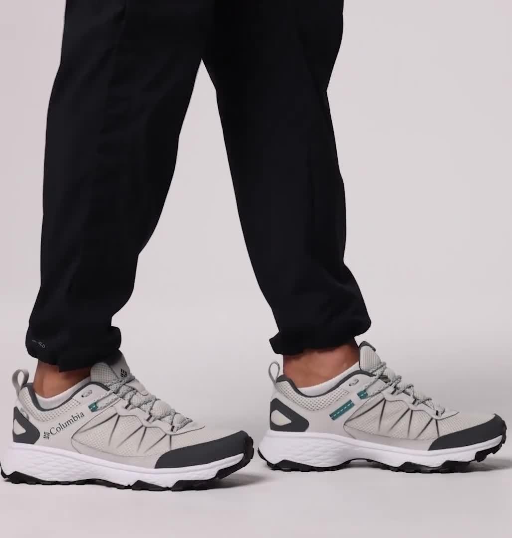 Men's Peakfreak Rush OutDry Shoe, Color: Moonstone, River Blue