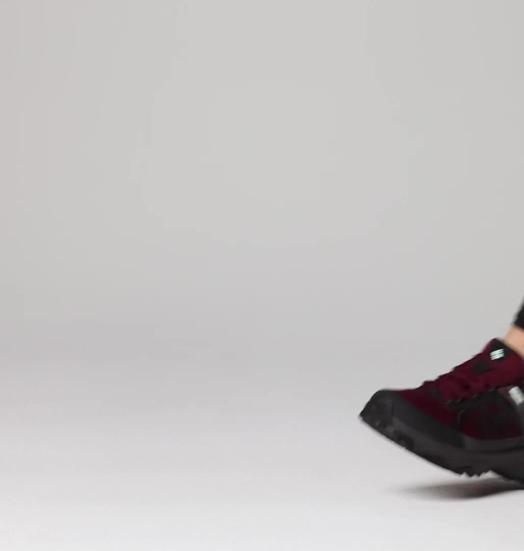 Zapatillas de senderismo Peakfreak Rush Outdry para mujer, Color: Deep Madeira, Tea Light