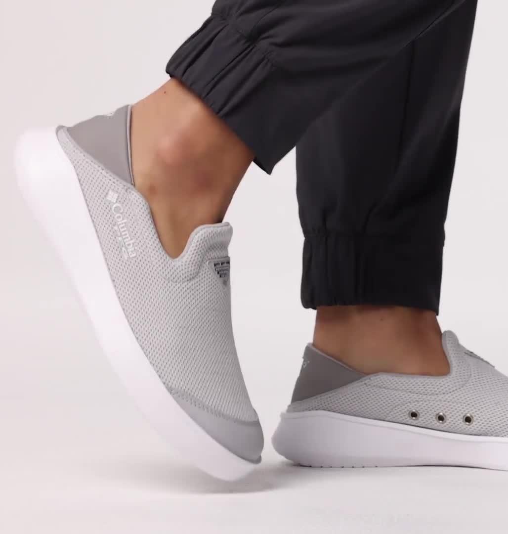 (取寄) コロンビア レディース ボートサイド ベント パフォーマンス フィッシング ギア Columbia women Boatside Vent PFG Slate Grey/Ti Titanium Women's PFG Boatside Vent Shoe | Columbia