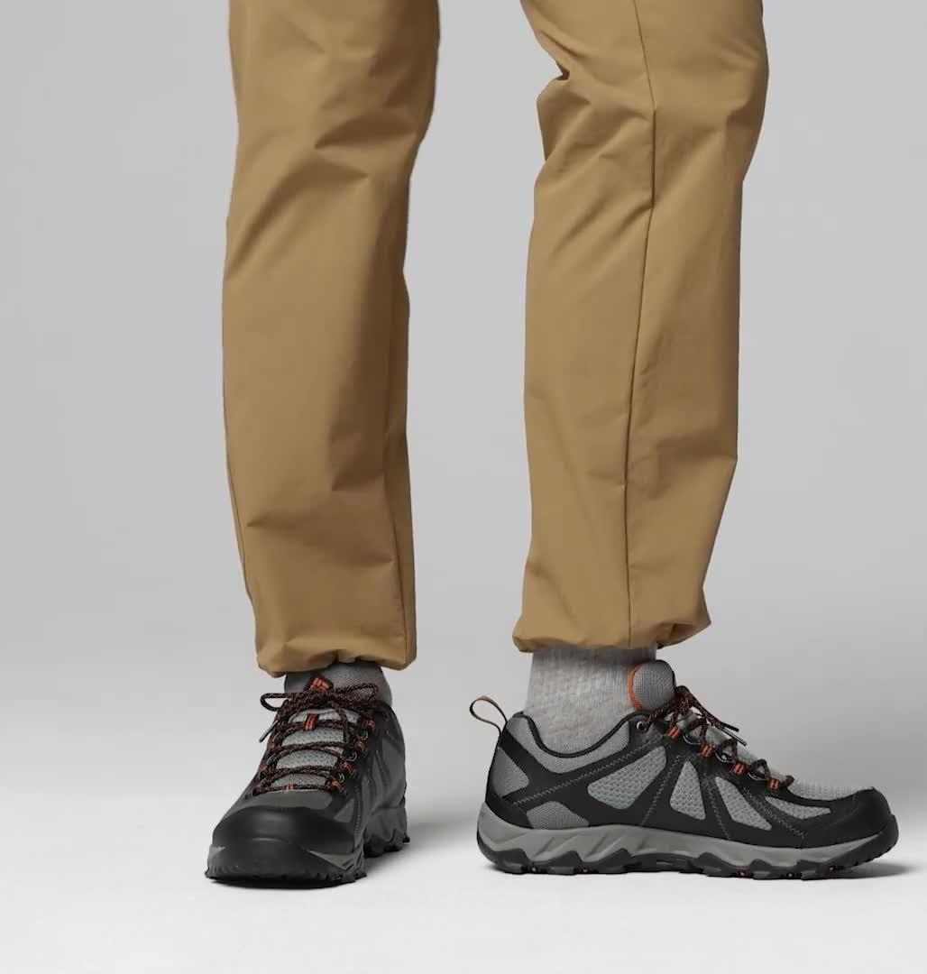 Men's Grove Heights Low OutDry Walking Shoe, Color: TI Grey Steel, Bright Copper