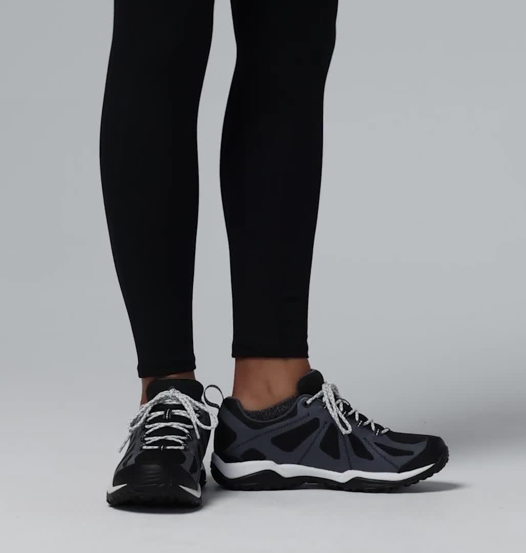Women's Grove Heights Low OutDry Hiking Shoe, Color: Black, White
