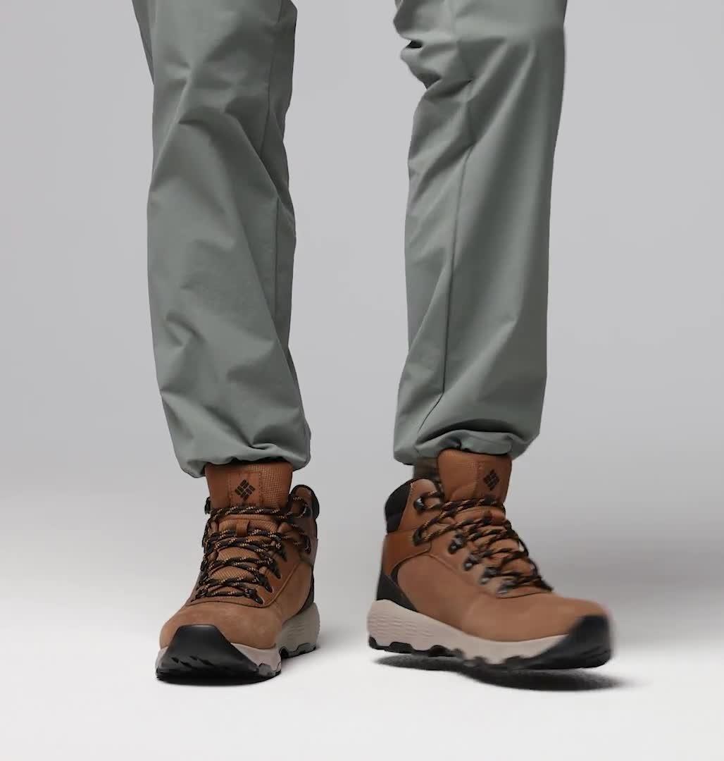 Men's Newton Wander Walking Boot, Color: Nutmeg, Black