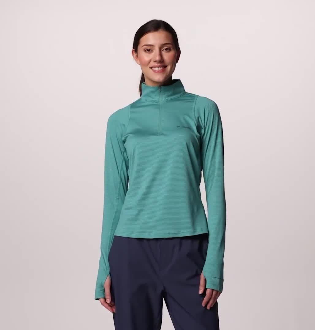 つむ Women's Weekend Ascent Half Zip Shirt | Columbia