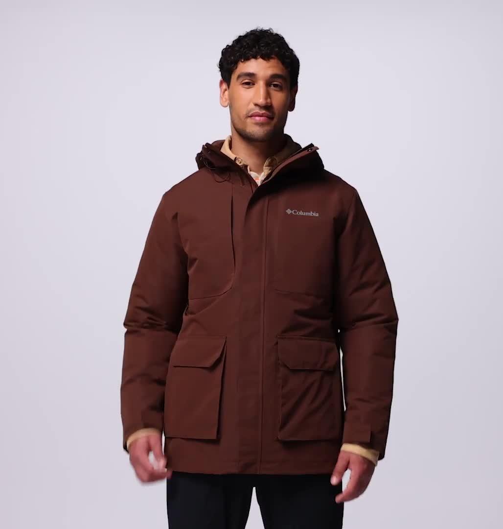 Men's Landroamer Shirt Jacket Interchange, Color: Tobacco