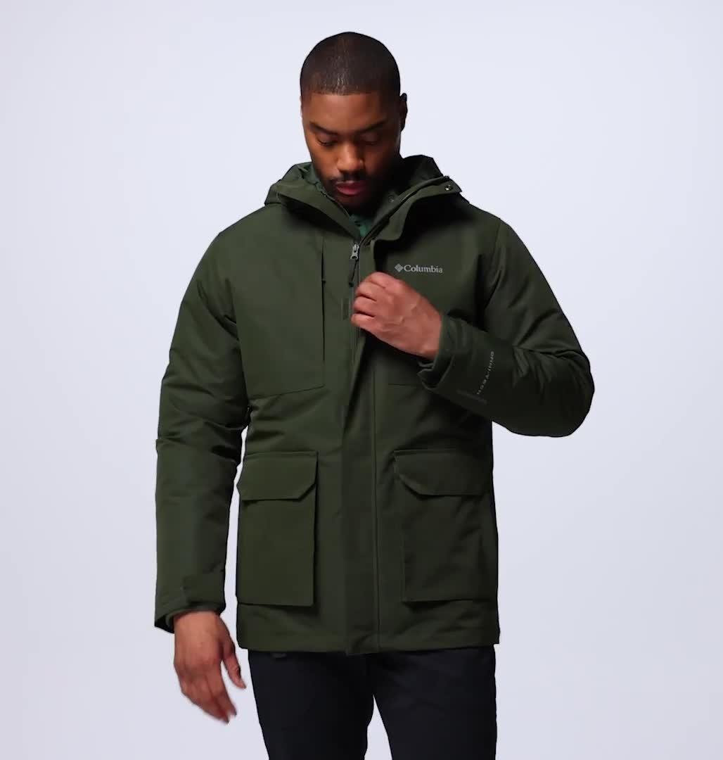 Men's Landroamer 3-in1 Shirt Jacket, Color: Greenscape