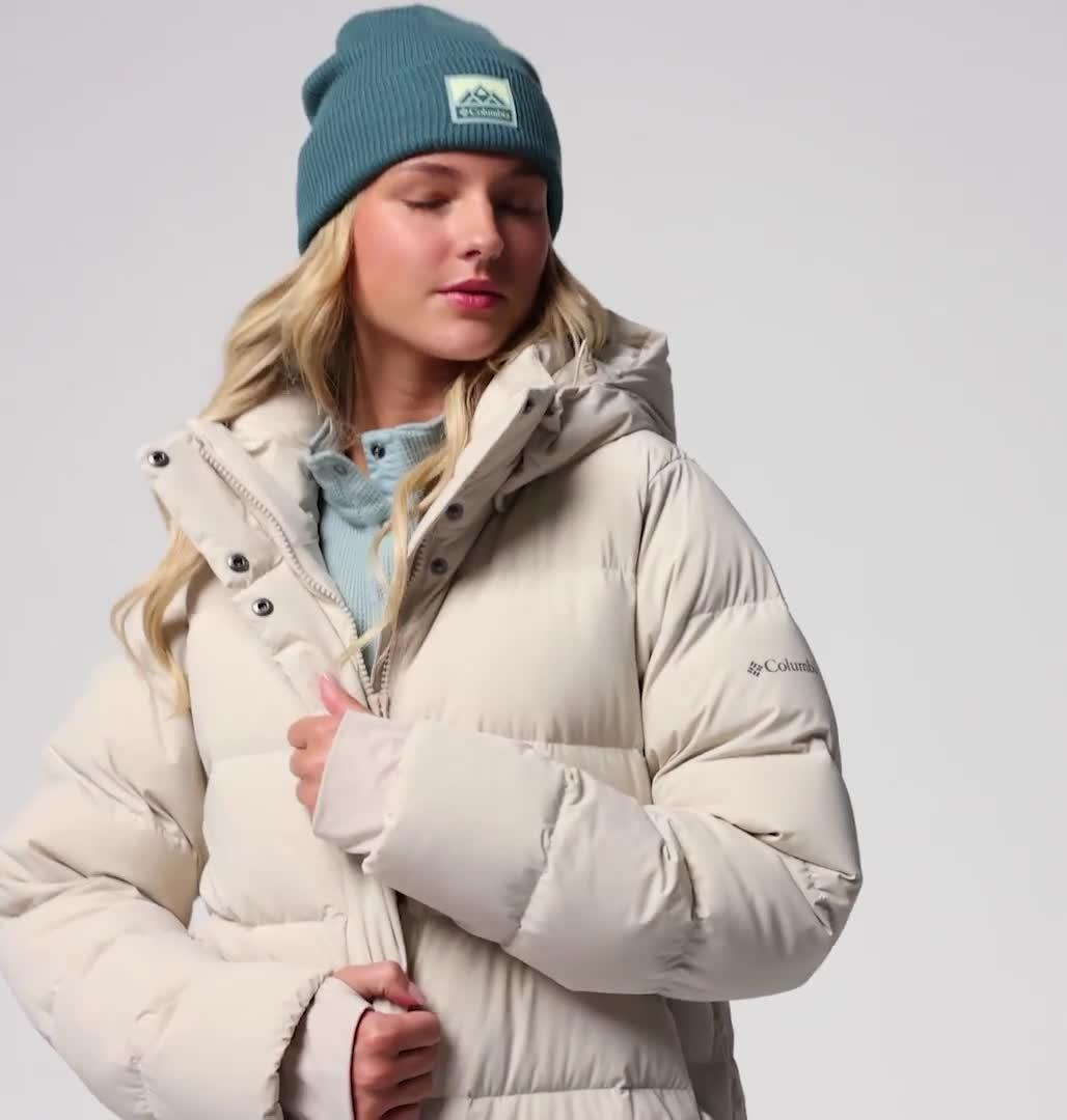 Women's Amaze Puff Long Hooded Jacket | Columbia