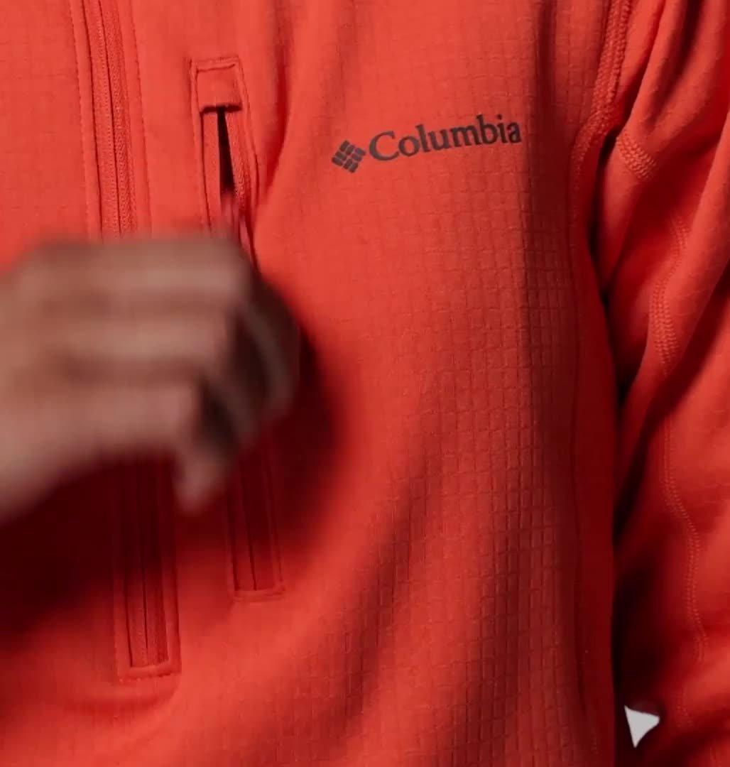 Women's Essential Hike Grid Fleece Half Zip Jacket | Columbia