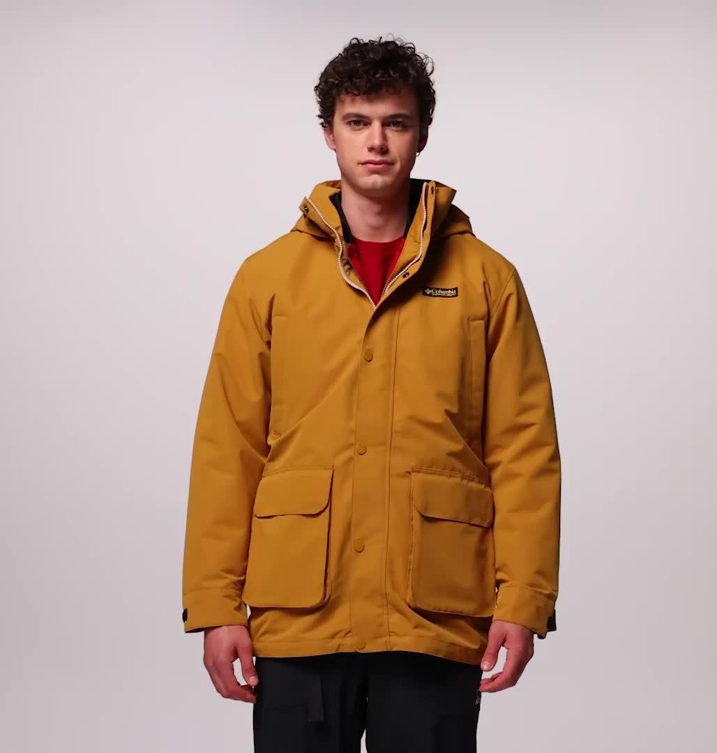 Men's High Cascades Interchange Reversible Bomber Jacket, Color: Maple Sugar