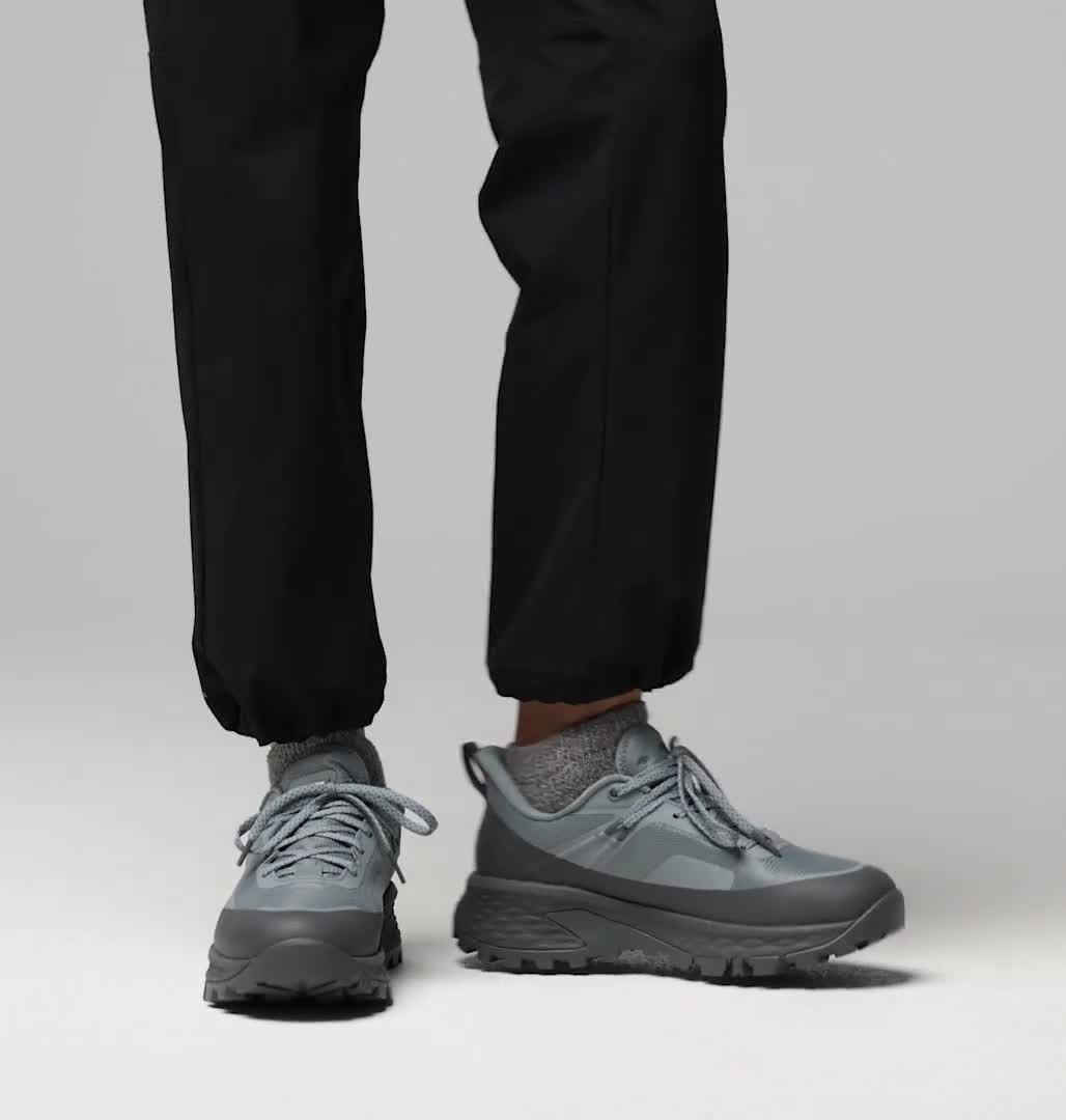 Zapatillas de senderismo Tellurix Titanium Outdry para mujer, Color: Cinder Grey, Graphite