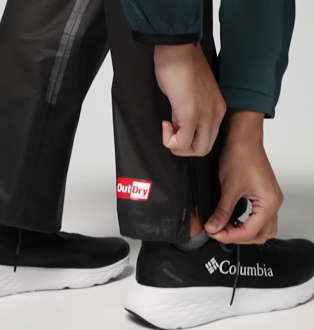 Women's Whistler Peak Waterproof Hiking Trousers, Color: Black