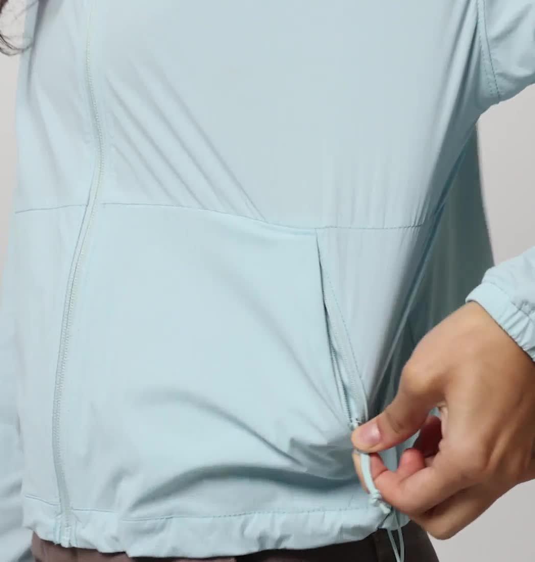 Coupe-Vent AmazeStretch Femme, Color: Marine Light