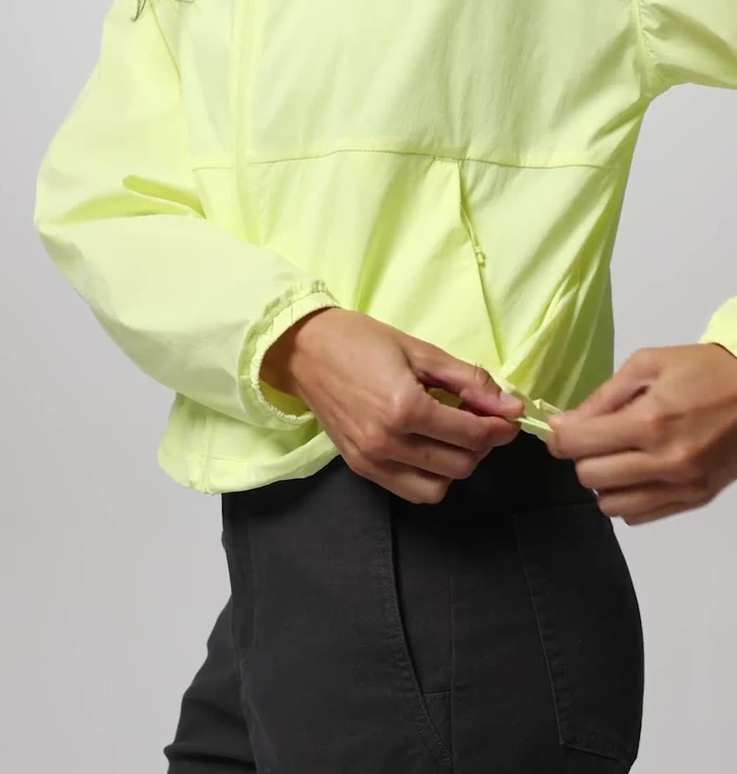 Coupe-Vent AmazeStretch Femme, Color: Citron Haze