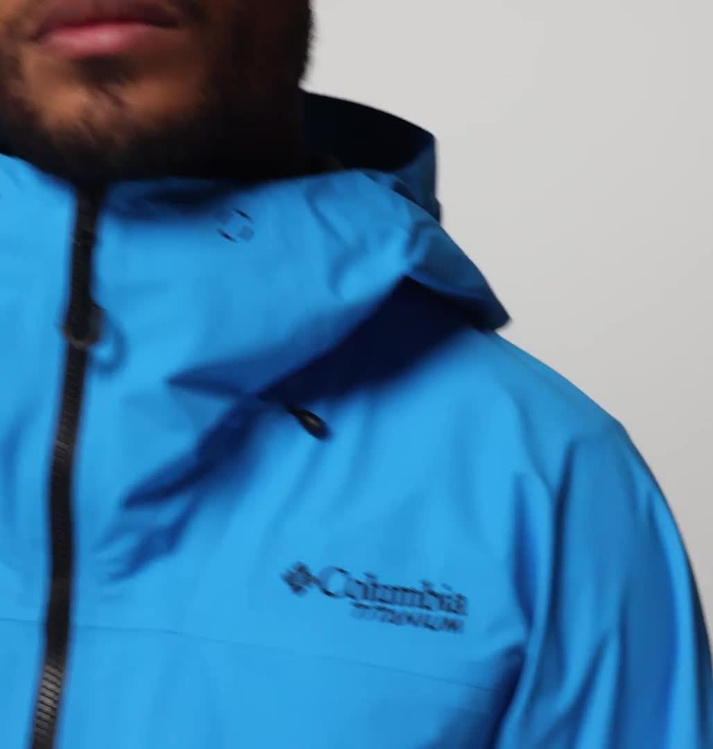 Men's Saudan Pro 3L Waterproof Jacket, Color: Compass Blue