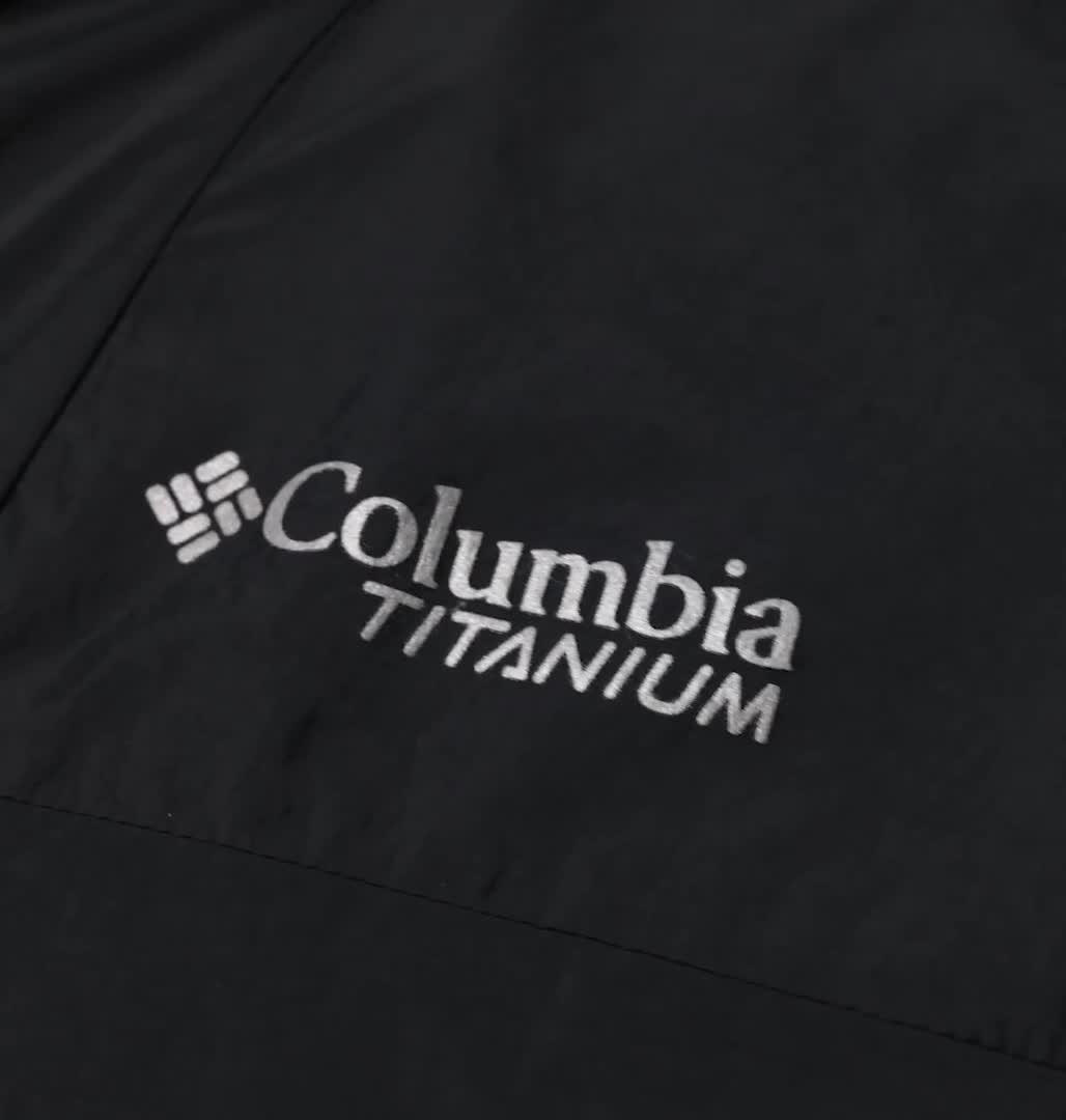 Men's Khyex Pro Hooded Windbreaker, Color: Black