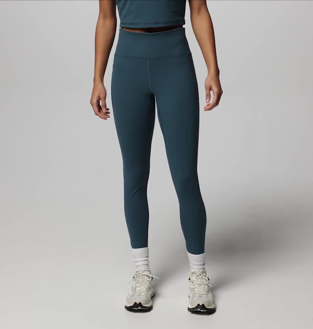 Mallas de senderismo Loneridge para mujer, Color: Everblue