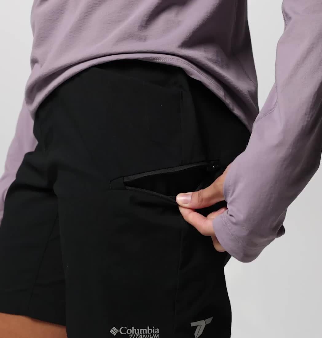 Women's Cosmiques Pro Hiking Shorts, Color: Black
