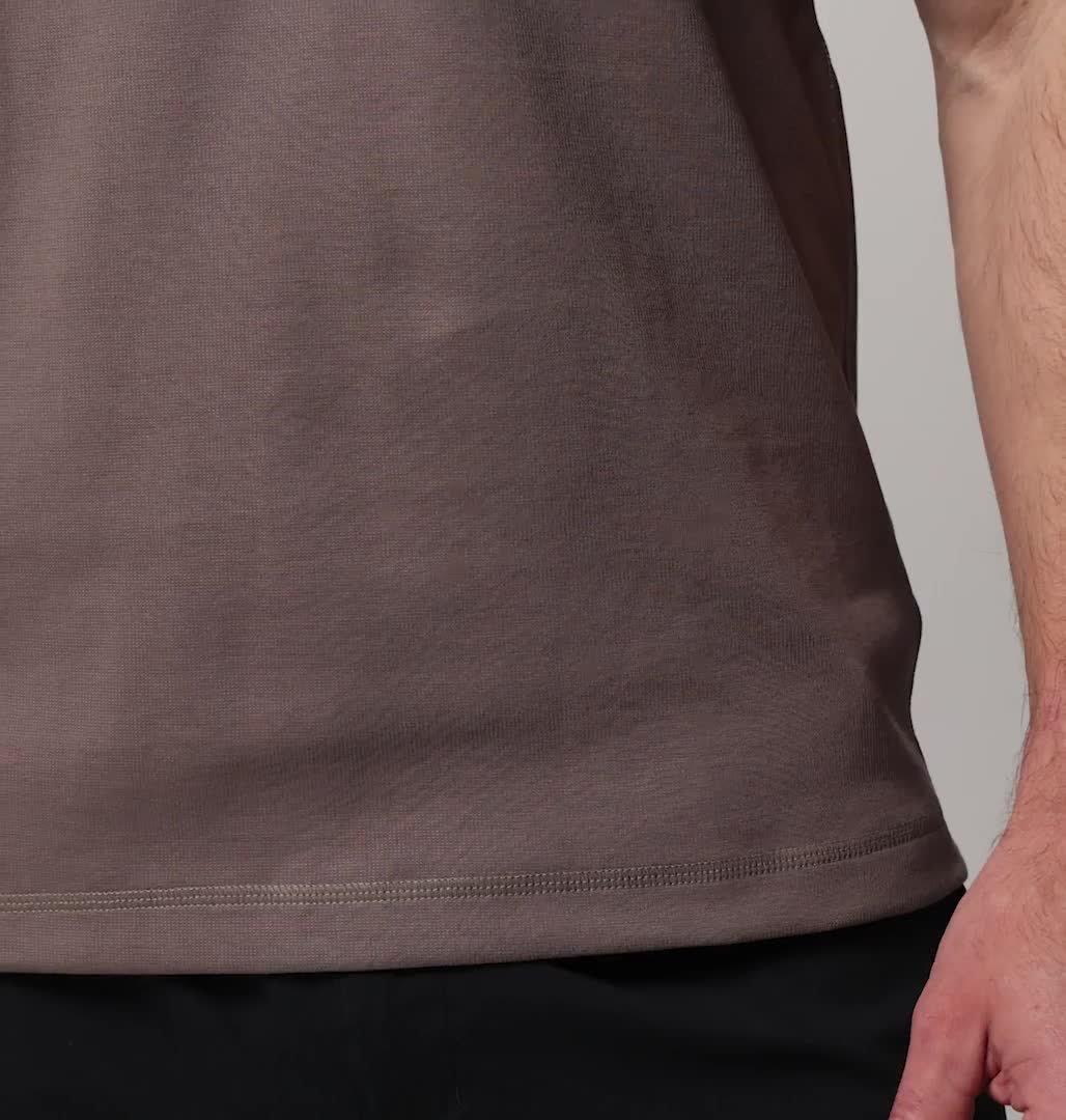 Men's Echo Passage Crew T-Shirt, Color: Iron