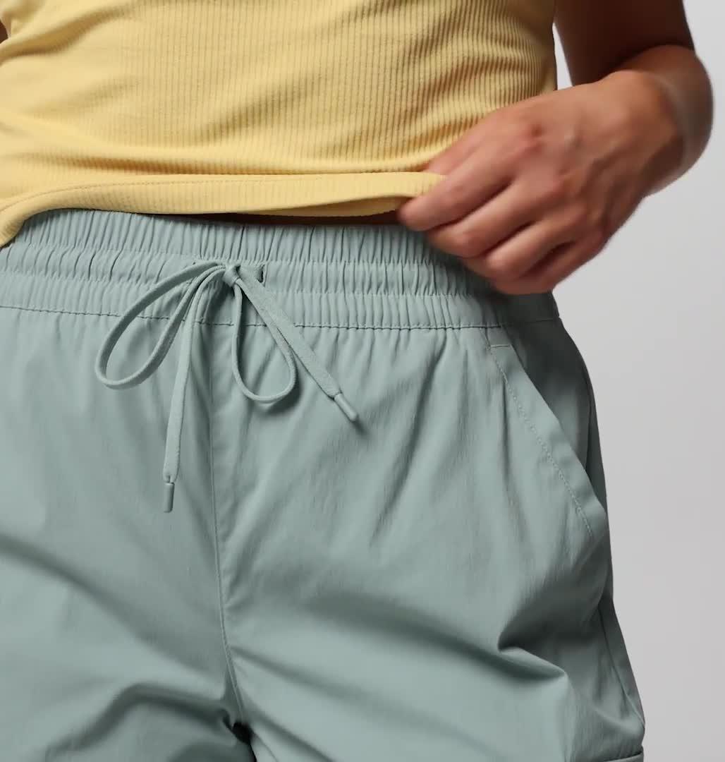 Pantaloni urbani cargo Chill Creek da donna, Color: Crushed Blue