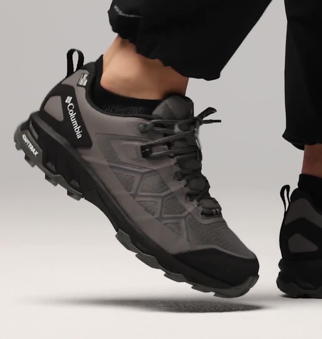 Men's Peakfreak 3 OutDry Hiking Shoes, Color: City Grey, Black