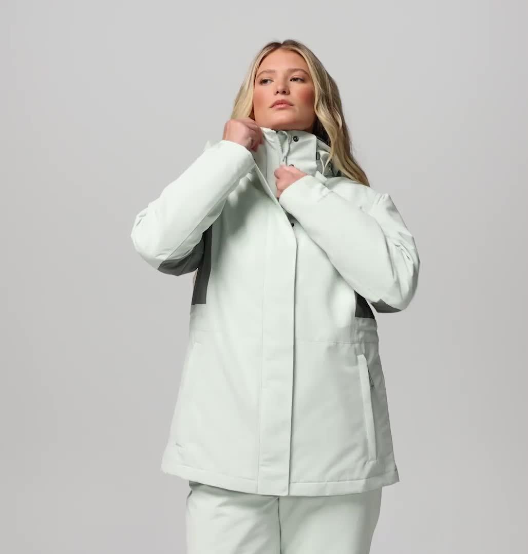 Women's Bugaboo IV 3-in-1 Jacket, Color: Tea Light, Sedona Sage