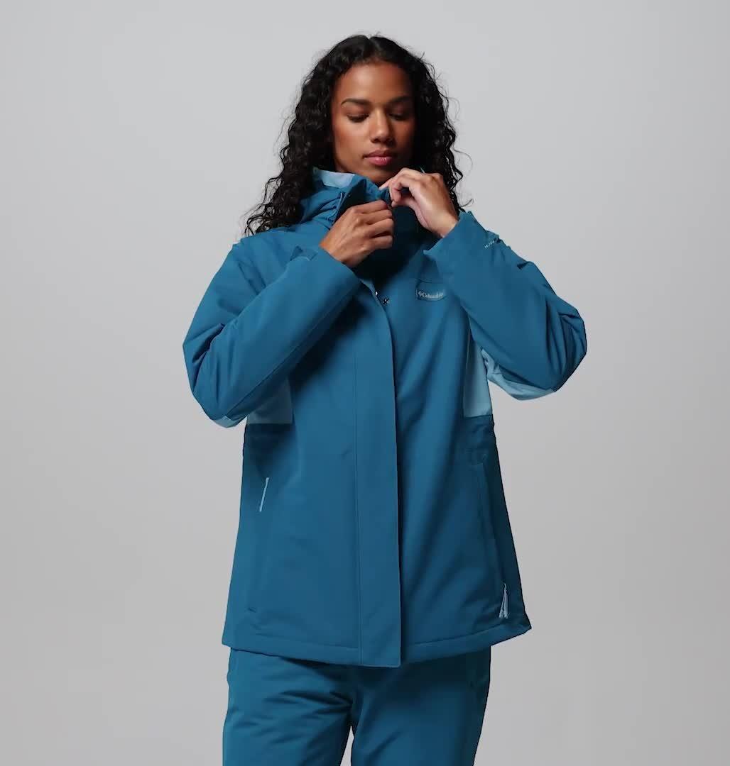 Women's Bugaboo IV 3-in-1 Jacket, Color: Phoenix Blue, Rainy Day