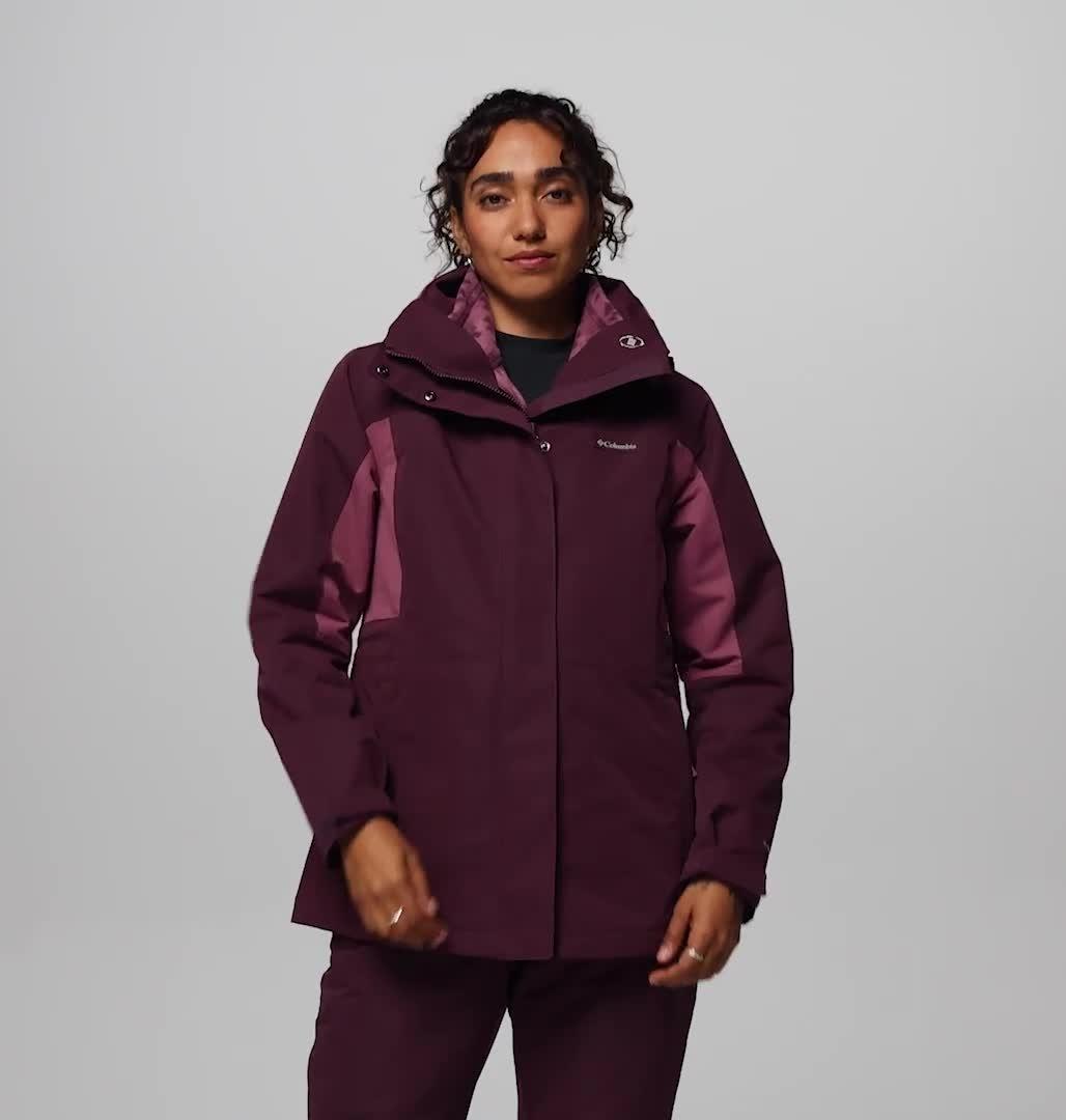 Women's Bugaboo IV 3-in-1 Jacket, Color: Moonvista, Antique Mauve