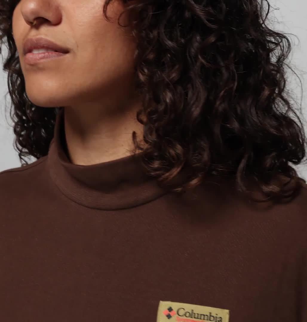 Women's Sauvie Sky Sweatshirt, Color: Tobacco